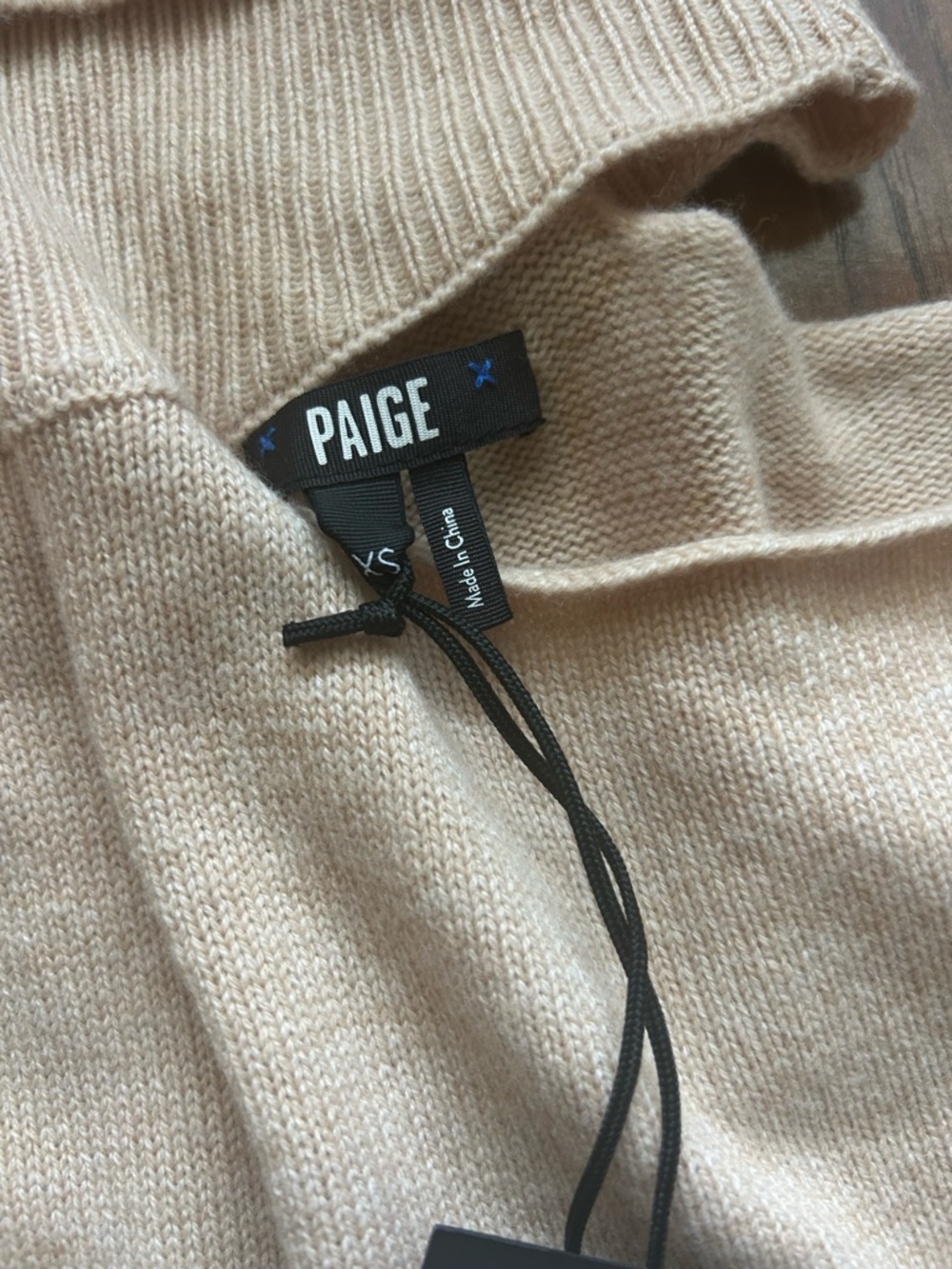 Paige Raundi Wool-Blend Cold Shoulder Sweater Dress XS NWT - Picture 8 of 12